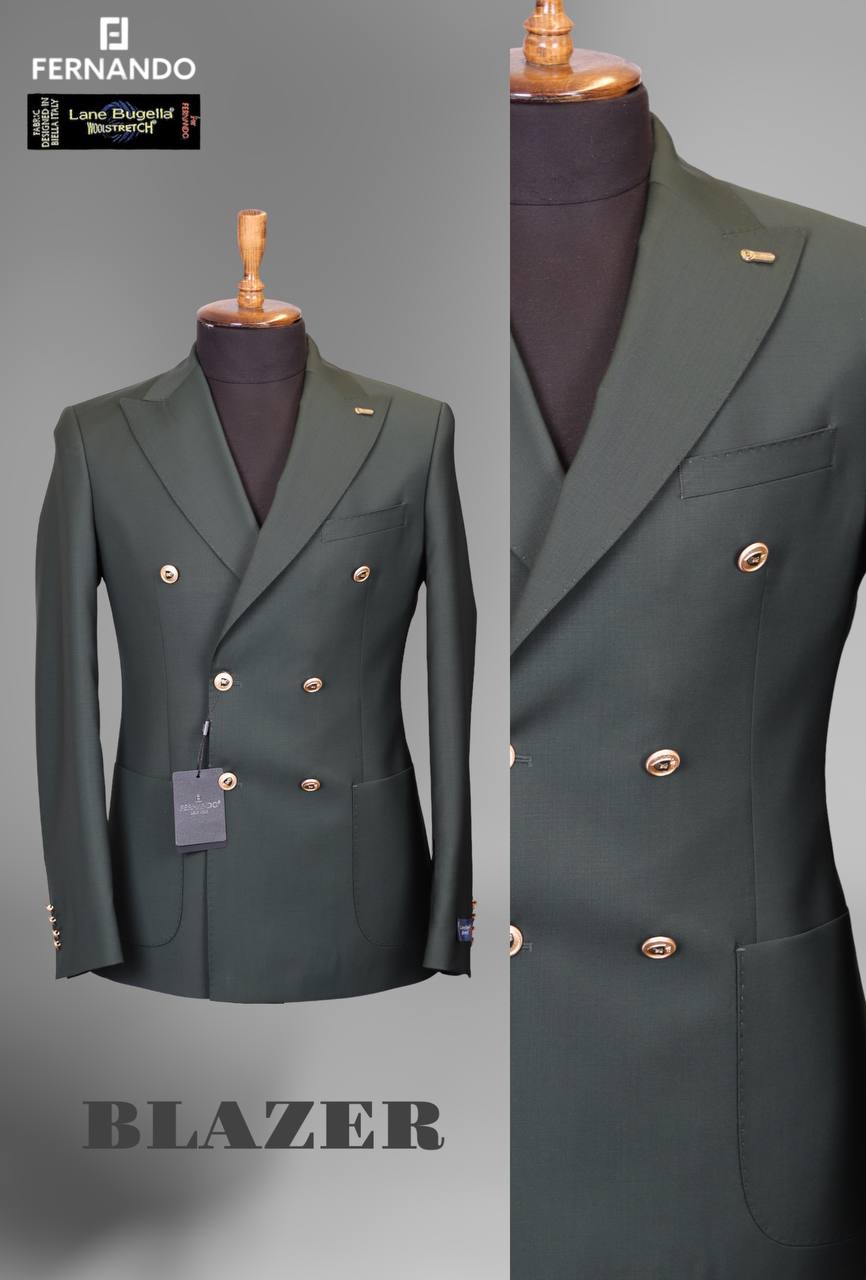 Blazer  Croisé Bleu Marine