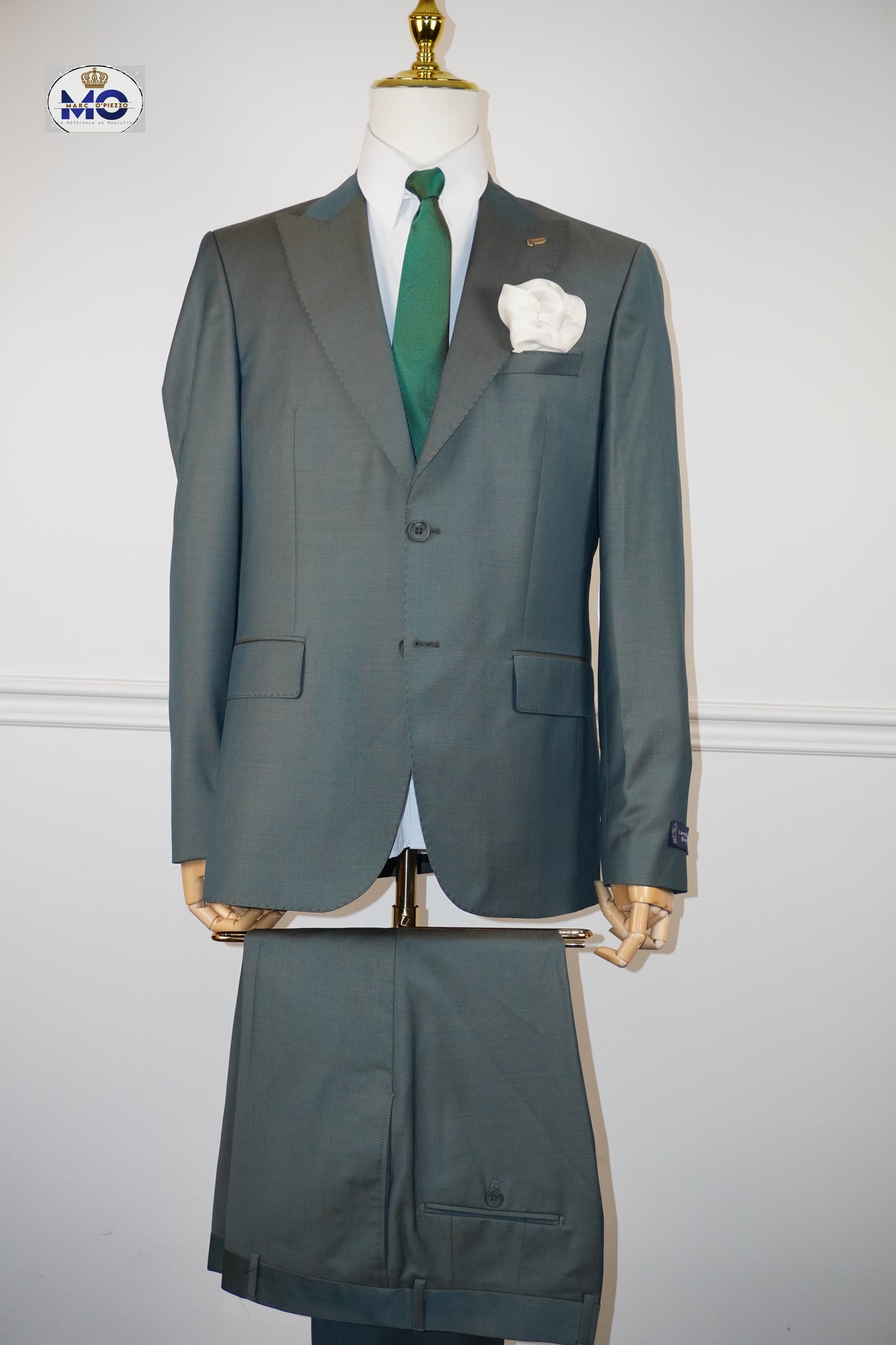 COSTUME SLIM FIT FLAVIO - VERT