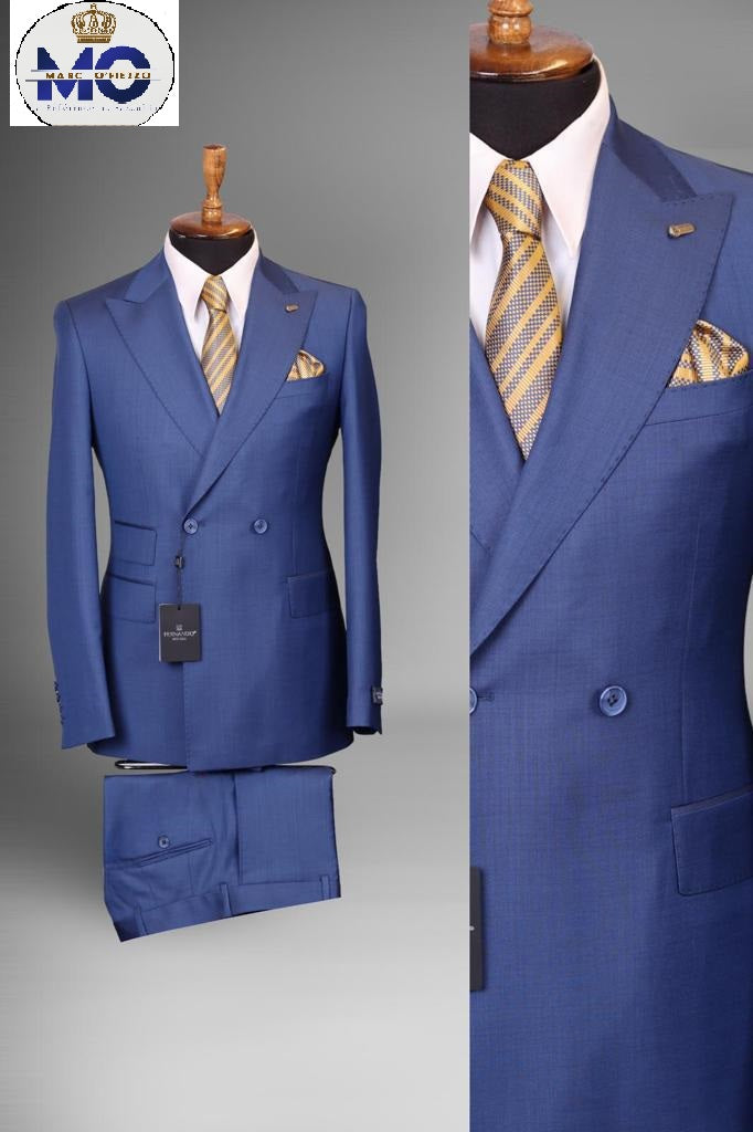 COSTUME SLIM FIT FLORENCE BLEU INDIGO